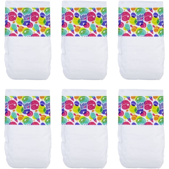 Baby Alive Diapers Refill Pack