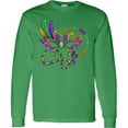 thumbnail image 3 of Inktastic Laissez Les Bon Temps Rouler Mardi Gras Mask Long Sleeve T-Shirt, 3 of 5