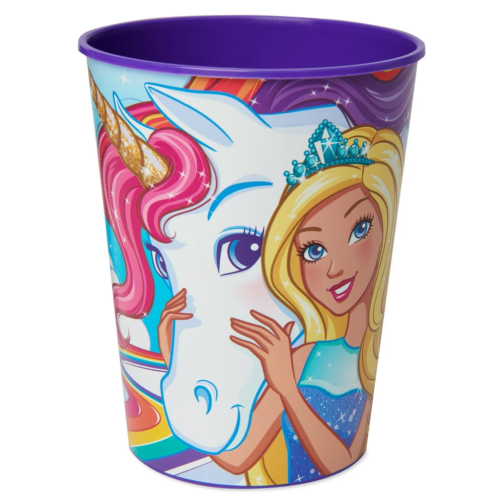 Barbie 16 oz. Plastic Party Cups, 8Count