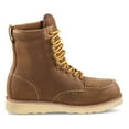 thumbnail image 3 of Guide Gear Men's Wedge 8" Waterproof Moc Toe Work Boots Brown 13D     (Medium), 3 of 8
