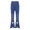 Type F, variant on Alvivi Kids Girls Ruffle Flare Raw Hem Denim Pants High Waisted Bell Bottom Jeans Casual Trousers Type C 110/XL