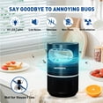 thumbnail image 2 of Indoor Insect Trap, 2-Mode Bug Catcher & Killer with Strong Suction, Time Setting, UV Light, Mosquito Bug Zapper for Fruit Flies, Gnats, Moths, 2 of 7