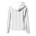 thumbnail image 6 of Striped Y2K Hoodie Women Oversized Color Block Pullover with Pockets Drawstring Fleece Sweatshirt Fall Winter Going Out Casual Long Sleeve Fashion Top, 6 of 7