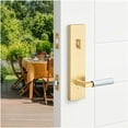 thumbnail image 6 of Sure-Loc LV307 15-GRIP KN FBL Levanto Single Cylinder Keyed Entry Lever Set And Deadbolt, 6 of 7