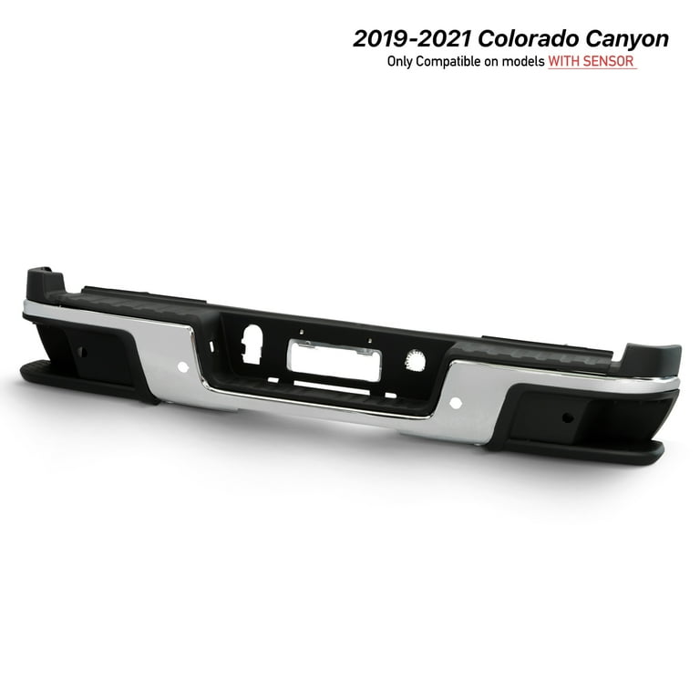 For 2019-2022 Colorado Canyon w/Parking Sensor Hole Chrome Steel