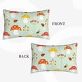 thumbnail image 4 of Bixox Mushroom Bee Printed Pillow Protector,Super Soft Ideal for Home,Guests,Rentals - 14"x20", 4 of 8