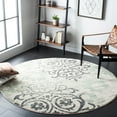 thumbnail image 2 of SAFAVIEH Adirondack Hortense Floral Area Rug, Ivory/Green, 4' x 4' Round, 2 of 8