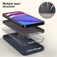 thumbnail image 4 of Slim Liquid Silicone Case for Moto G Power 5G,with Scratch-Resistant Microfiber Lining Anti-Slip and Shock Absorption Soft Silicone Protective Case for Motorola Moto G Power 5G 2023 (Gray), 4 of 14