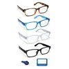 Blue Light Blocking Reading Glasses, 4 Pack, BOOST EYEWEAR, Antiglare, +2.50