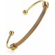 thumbnail image 1 of Pulseras de amor Chapado en oro de 18 quilates Cinturón de cristal Brazalete Circonita cúbica Acero de titanio Regalo clásico para niña y mujer, 1 of 4