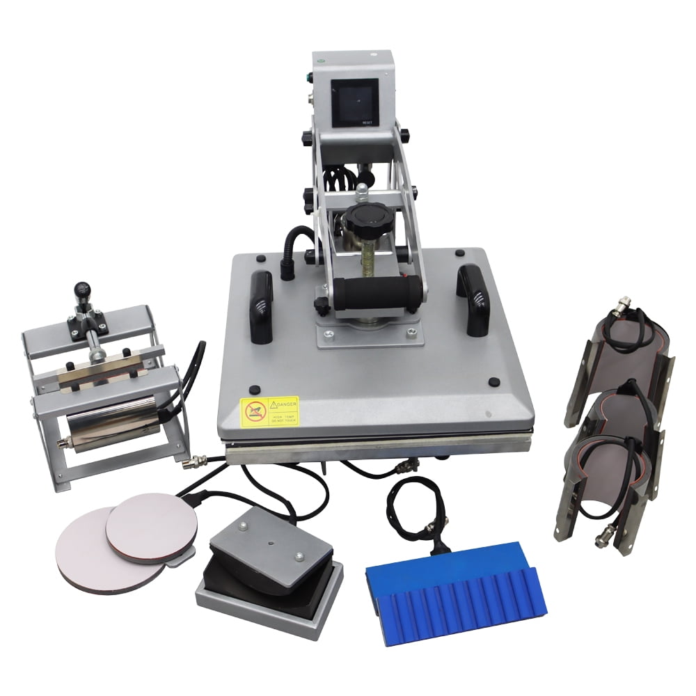 Techtongda 9in1 Magnetic Semi-automatic Heat Press Machine