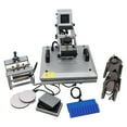 thumbnail image 5 of INTBUYING 9in1 Heat Press Machine Semi-Auto Cloth Mug Cap Pen Plate Sublimation Transfer for Art DIY, 5 of 14
