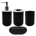 thumbnail image 3 of Tizuqe Bathroom Set 4Pcs Includes Soap Dish Toothbrush Holder For Spa Style Decors, 3 of 9