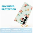 thumbnail image 3 of SKLYDDI Funda para Galaxy S25 Ultra Diseño Floral Vibrante con Estilo Sticker, 3 of 7