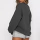 thumbnail image 2 of Gibobby Sudaderas para Mujer Sudadera delgada y ligera con gráficos divertidos de manga larga para mujer(Gris oscuro,CH), 2 of 4