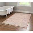 thumbnail image 2 of Linon Home Décor Verginia Berber Area Rug Collection, Red and Natural, 3.5' x 5.5', 2 of 5