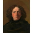 thumbnail image 3 of Friedrich von Amerling 12x14 Black Modern Framed Museum Art Print Titled - Hans Gasser, Sculptor (1839), 3 of 5