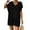 G-Black, variant on Bsubseach Crochet Swimsuit Cover Up for Women Hollow Out Short Dress Summer Casual Beachwear