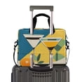 thumbnail image 2 of FORMRS 16" Laptop Bag Carrying Sleeve Case with Handle Travel Shoulder Briefcase, Yellow Glasses, 2 of 8