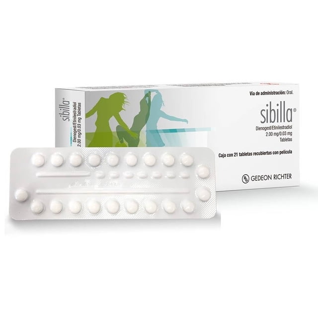 Sibilla 21 tabletas 2.00 mg / 0.03 mg