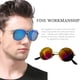 thumbnail image 5 of Soidarity Gafas de sol con llamas, coloridas, de alto rango, individuales, vibrantes, cómodas, ligeras, duraderas, diseño único, gafas Cuidado de ojos tipo 7, 5 of 6