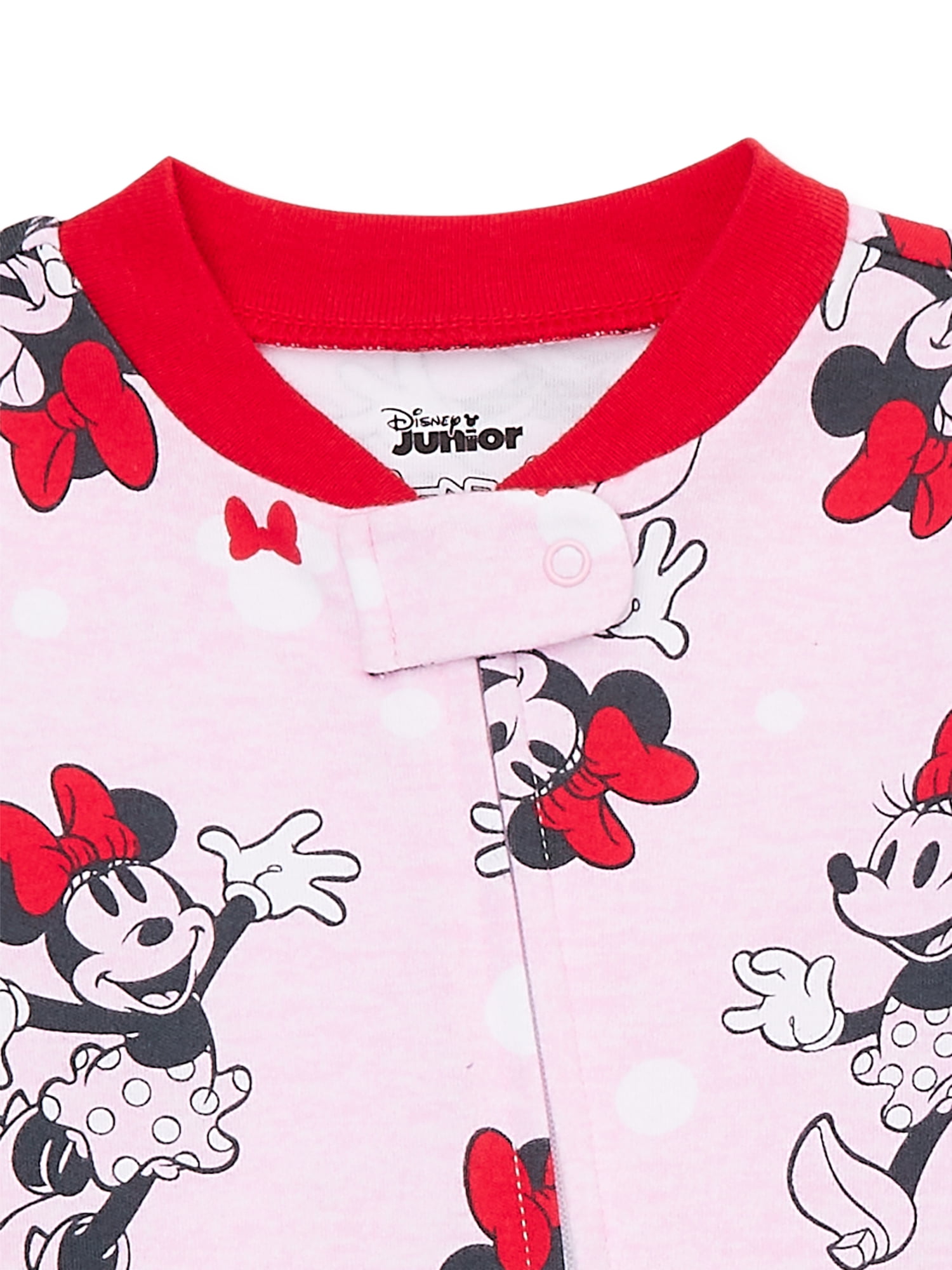 Minnie Mouse Baby One-Piece Pajamas, Sizes NB-9M
