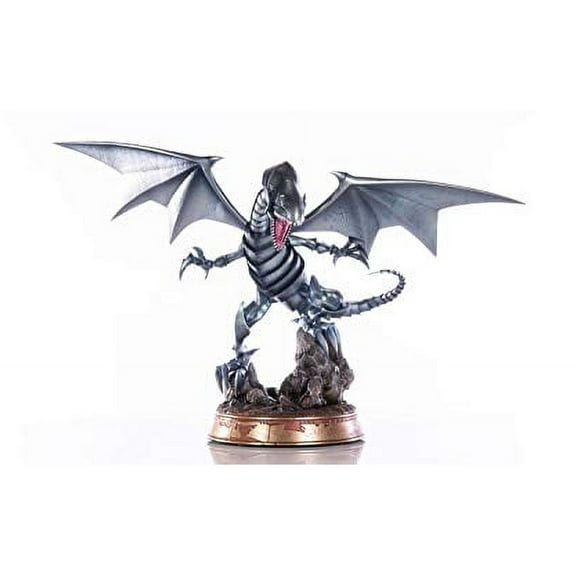 Yu-Gi-Oh! Blue-Eyes White Dragon Silver Variant 14 Inch Statue