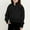 Black, variant on JUSLIO Girls Sweatshirts Stand Collar Zipper Hoodless Sweatshirt Solid Color Pockets Pullover Long Sleeve Tops Sweatshirts(5 years）