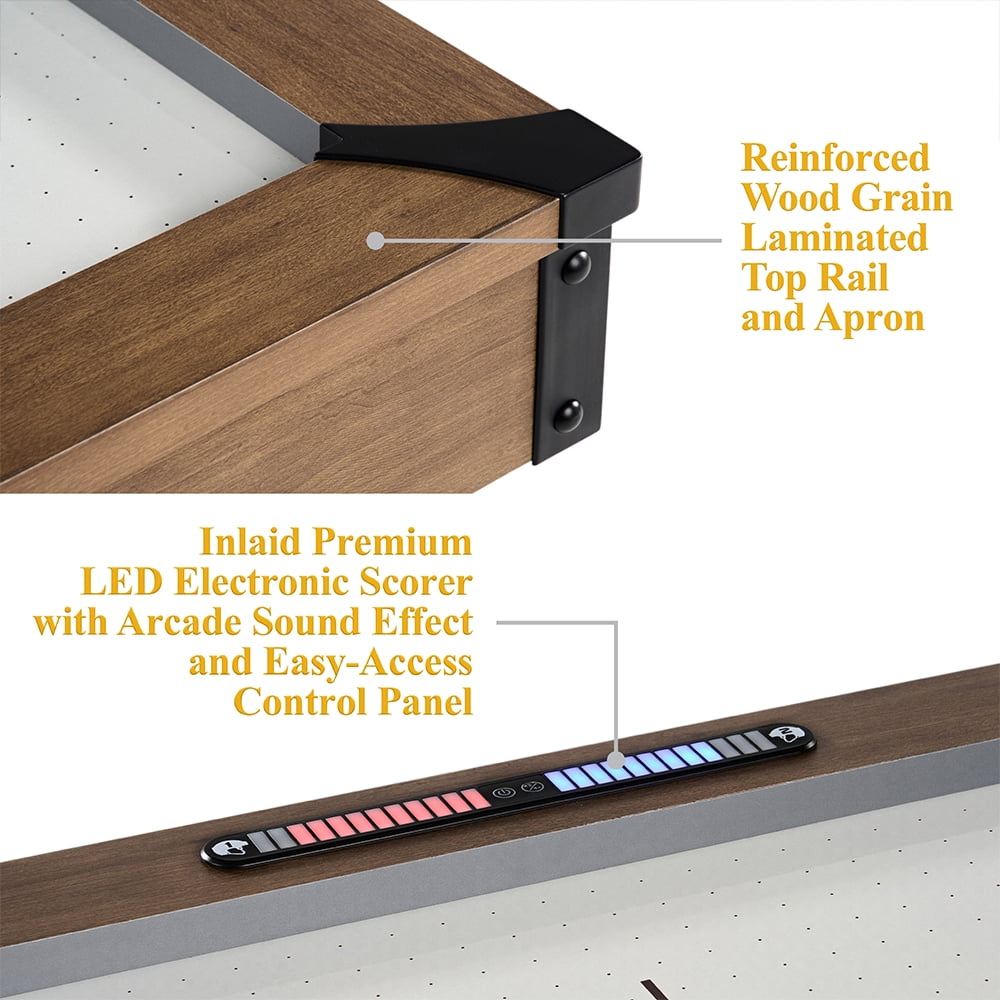 7 ft. Urban Air Hockey Table with Pusher and Puck Set by Barrington Billiards