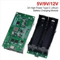 thumbnail image 4 of 2X Módulo de Cargador de Batería de Litio Tipo C 15W 3A 18650 DC-DC Step Up Booster Carga Rápida UPS Convertidor de Fuente de Alimentación 5V, 4 of 5