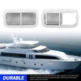 thumbnail image 4 of RV Slide Window, High Transparency Horizontal Vertical Installation L700 W350mm Opening Aluminium Alloy Frame Rounded Edge  Window  for Yacht, 4 of 8