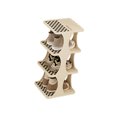thumbnail image 3 of Shoe Rack Single Pairs Shoe Shelf Space Saving Shoe Orgainzer Tower for Home Door Bedroom 4 Layers, 3 of 6