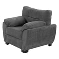 thumbnail image 2 of Sala 3-2-1 DICASA Monza (Sofá, Love Seat y Sillón) Gris Oscuro para Sala, 2 of 8