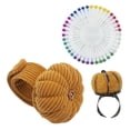 thumbnail image 4 of Alfiletero en forma de calabaza con anillo portátil Macarena Cojín de muñequera Amarillo, 4 of 8