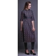 thumbnail image 3 of Bimba Printed Kurta Straight Tunic Tops Women Summer Wear Ladies Kurti, 3 of 5