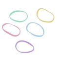 thumbnail image 4 of Plastic Hair Ties Easy Remove Disposable Multicolor Firm Elastic Hair Bands for Baby for Hair Styling for Toddler, 4 of 8