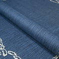 thumbnail image 3 of Couristan 16826500053076T 5 ft. 3 in. x 7 ft. 6 in. Recife Rope Knot Power Loomed Rectangle Area Rug - Ivory & Indigo, 3 of 3