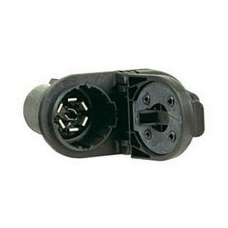 7 Way Plastic Connector - RV Trailer Camper Trailer Wiring 7-Way & 4-Way Connector HOPPY 40975, Trailer Wiring Connector Kit; OEM Series; 4 Way Flat And 7 Way Round; Utilizes OEM Connectors;.., By Hopkins MFG From USA