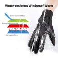 thumbnail image 4 of Guantes térmicos FanVince con pantalla táctil, cortaviento e impermeables, 4 of 7