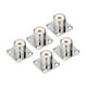 thumbnail image 3 of Adaptador de montaje en panel de latón de 4 orificios, copa de soldadura con brida, conector Coaxial RF SL16‑KFD‑3, 5 uds., 3 of 14