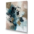 thumbnail image 2 of Designart "Blue Abstract Reflections III" Abstract Wall Art Print, 2 of 5