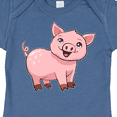 thumbnail image 4 of Inktastic Cute Pig Boys or Girls Baby Bodysuit, 4 of 5