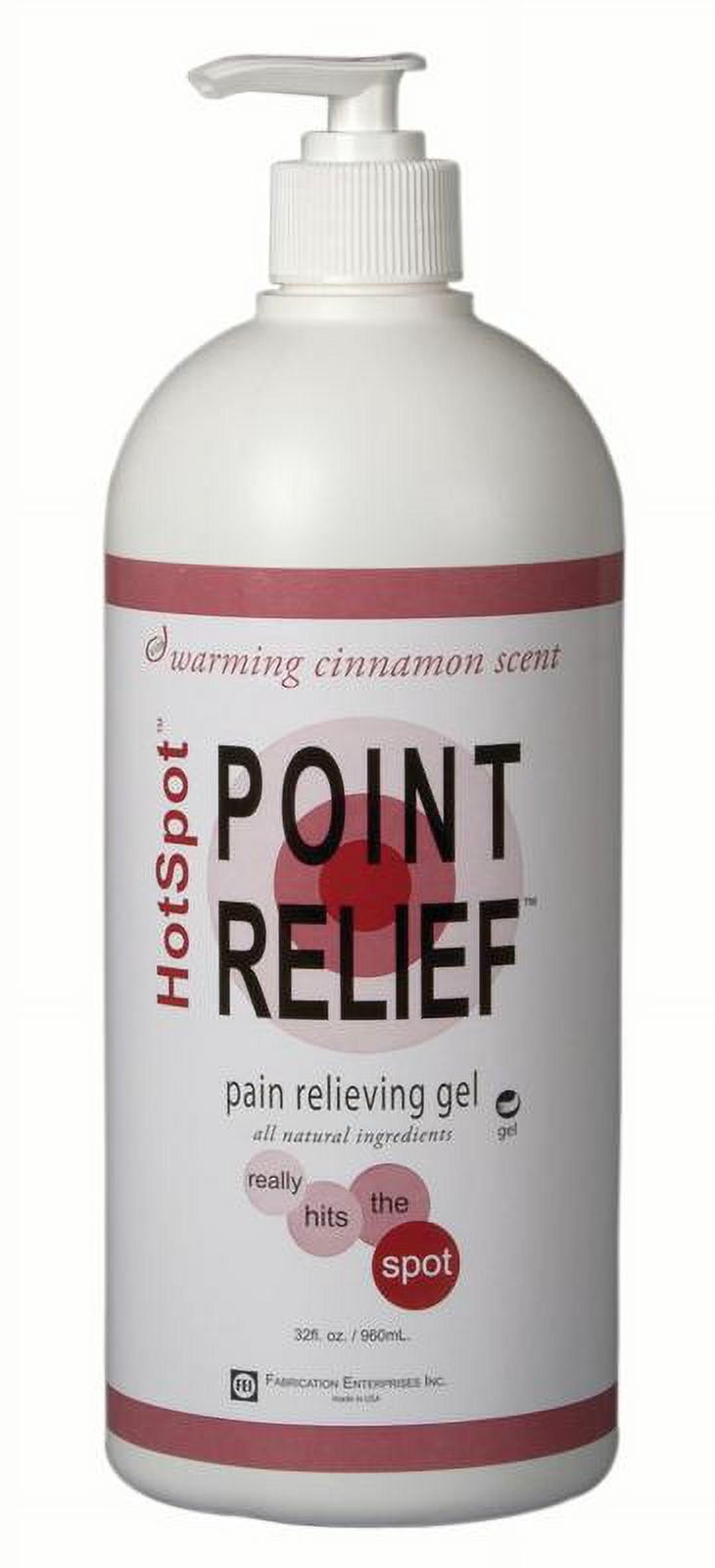 Point Relief HotSpot gel, 32 ounce, 8 each