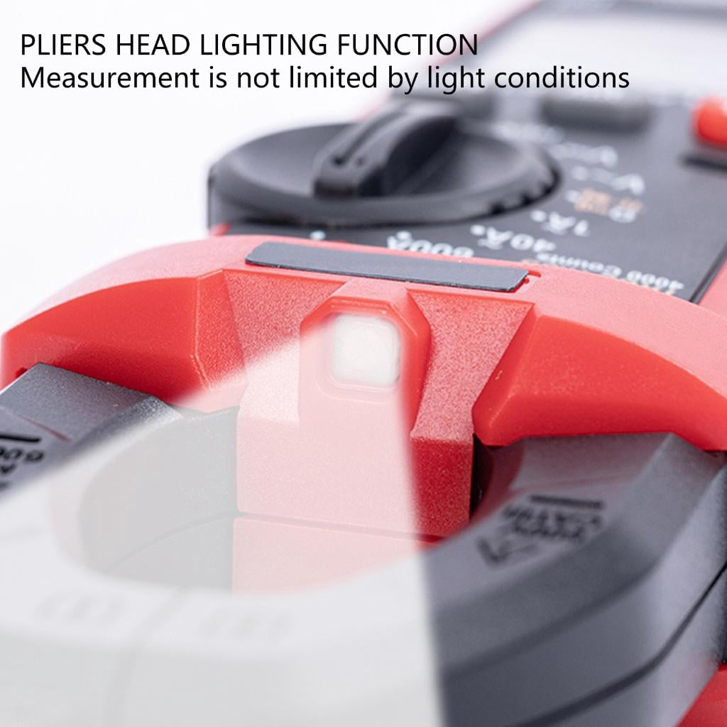 CEORPER Digital Clamp Meter Multimeter 4000 Counts Voltages Tester Auto-ranging Voltages,Current, Resistance, Capacitance