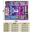 thumbnail image 3 of To Cheerleaders Blanket Gifts For Kids Adults - Lightweight Throw Blanket For Bedroom Living Room Decor Soft Fuzzy Fleece Cozy Plush Bed Couch 80"X60", 3 of 7