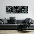 thumbnail image 3 of Epic Art 'Love Found Here' by Cindy Jacobs, Acrylic Glass Wall Art, 3 Piece Set, 72" x 24", 3 of 8