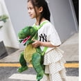 thumbnail image 3 of Mochila De Dinosaurio Para Niños Con Forma De Dinosaurio En 3D, Mochila De Animales De Felpa Suave Para Viajes, Escuela Y Camping, 3 of 7
