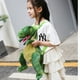 thumbnail image 2 of Mochila de dinosaurio ANGGREK Felpa Suave para niños 3D, 2 of 8