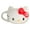 Hello Kitty Character White, variant on Bioworld Hello Kitty Sculpted Ceramic Mug, 16 oz, White Character Face with Red Bow, Hand-Painted Details, Officially Licensed Sanrio