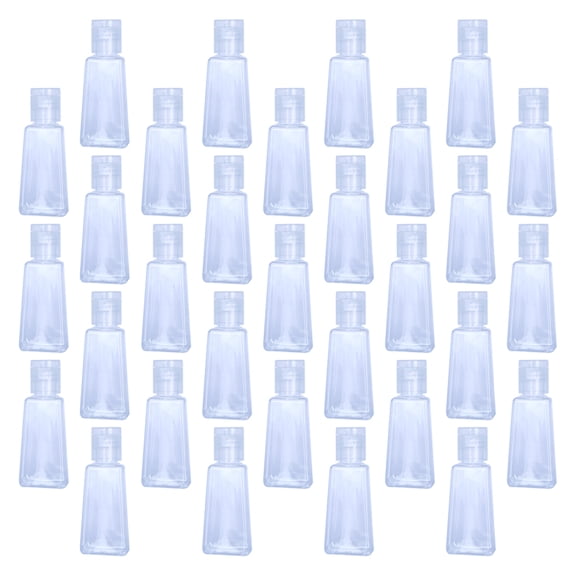 40Pcs Refillable Liquid Bottle Travel Storage Bottle Clamshell Sub-packing Bottle
